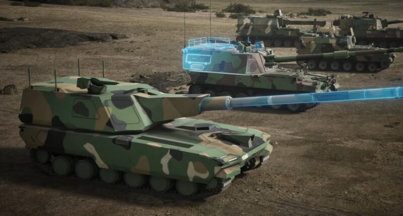 Hanwha Aerospace touts futuristic uncrewed K9A3 howitzer