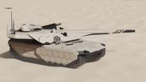 South Korea’s Futuristic Hydrogen-Powered K3 Tank