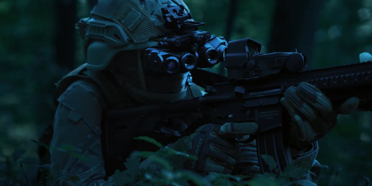 thales panoramic quad tube night vision goggles